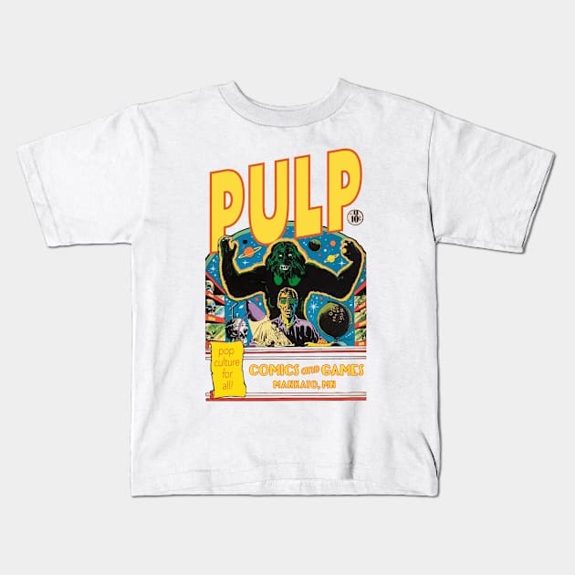 PULP Science Monster Kids T-Shirt by PULP Comics and Games